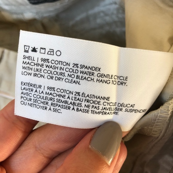 Club monaco cotton chinos size 2 - Picture 5 of 10